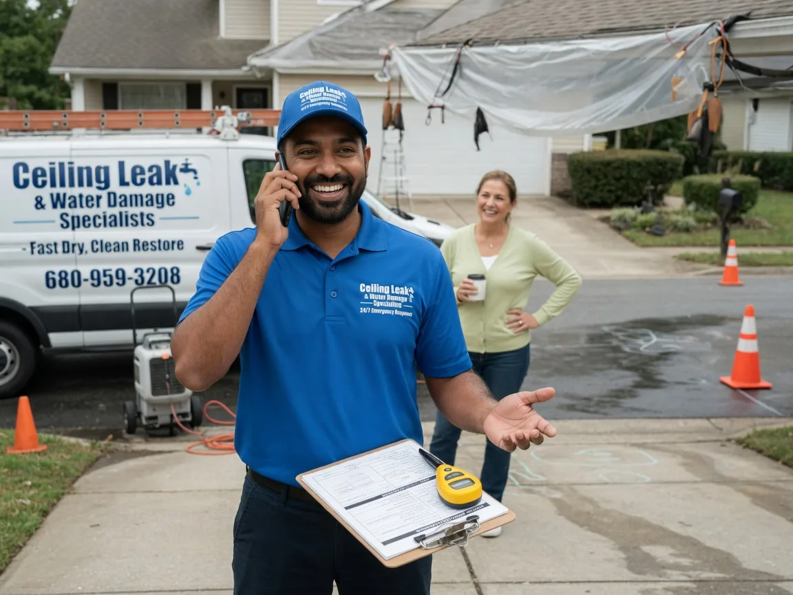 Ceiling Leak Cleanup Strasburg, OH FAQs